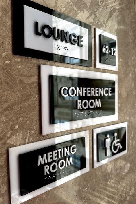Wayfinding signage